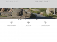 jocham-natursteine.de Webseite Vorschau