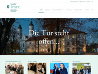 kloster-irsee.de Webseite Vorschau