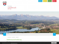 gemeinde.lechbruck.de Webseite Vorschau
