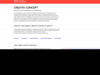 creativconcept.de Webseite Vorschau