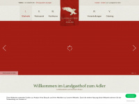landgasthof-zum-adler.de Webseite Vorschau