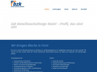 bzk-metall.com Webseite Vorschau