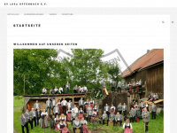 schuetzenverein-opfenbach.de Webseite Vorschau