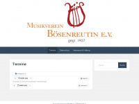 mvboesenreutin.de Webseite Vorschau