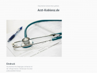 arzt-koblenz.de Webseite Vorschau