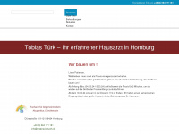 arztpraxis-tuerk.de Webseite Vorschau
