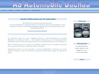 as-automobile-dachau.de Webseite Vorschau
