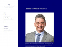 as-law.ch Webseite Vorschau
