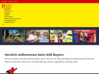 asb-bayern.de Webseite Vorschau