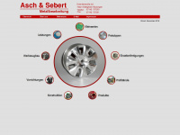 asch-sebert.de Webseite Vorschau
