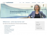 aschemann.at Webseite Vorschau