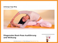 ashtanga-yoga-blog.de Webseite Vorschau