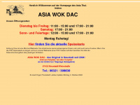 asia-wok-dac.de Webseite Vorschau