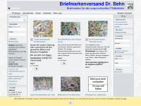 briefmarken-kiloware.eu Webseite Vorschau
