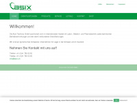 asix.ch Webseite Vorschau