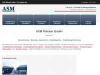 asm-rahden.de Webseite Vorschau