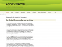 asolveroth.de Webseite Vorschau