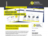 aspacher-klotzbuecher.de Webseite Vorschau