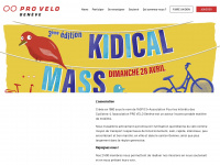 pro-velo-geneve.ch Webseite Vorschau