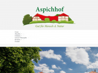 aspichhof.de Webseite Vorschau