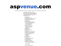 aspvenue.ch Webseite Vorschau