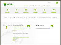 assens.ch Webseite Vorschau