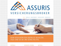 assuris.ch Webseite Vorschau