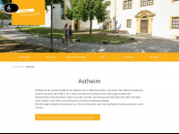 astheim-main.de Webseite Vorschau