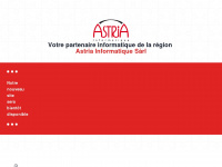astria.ch Webseite Vorschau
