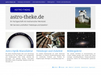 astro-theke.de Webseite Vorschau