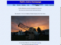 astroattack.eu Webseite Vorschau