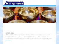 astrobox.at Webseite Vorschau