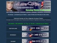 astroviso.de Webseite Vorschau