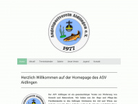 asv-aidlingen.de Webseite Vorschau