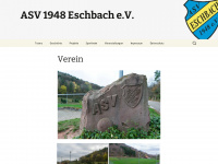 asv-eschbach.de Webseite Vorschau