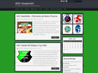 asv-haselmuehl.de Webseite Vorschau