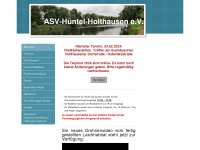 asv-huentel-holthausen.de Webseite Vorschau