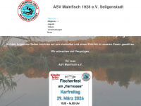 asv-mainfisch.de Webseite Vorschau