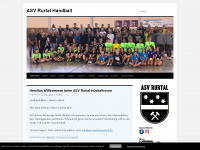 asv-rurtal-handball.de Webseite Vorschau