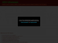 asv-uhwiesen.ch Webseite Vorschau