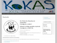 asylkreis-darmstadt.de Webseite Vorschau