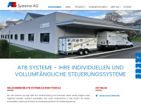 atb-systeme.ch Webseite Vorschau