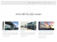 atec-metallbau.ch Webseite Vorschau