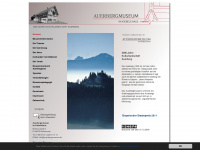auerbergmuseum.de Webseite Vorschau