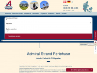 admiralstrand.de Webseite Vorschau