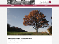 landschaft-a.de Webseite Vorschau