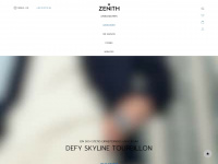 zenith-watches.com Webseite Vorschau