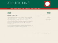 atelier-kine.ch Webseite Vorschau