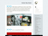 atelierbeaklenk.de Webseite Vorschau