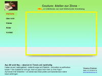 atelierzinne.ch Webseite Vorschau